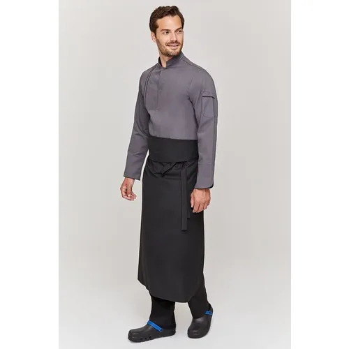 Pull Uniform Cook Black Waist Apron