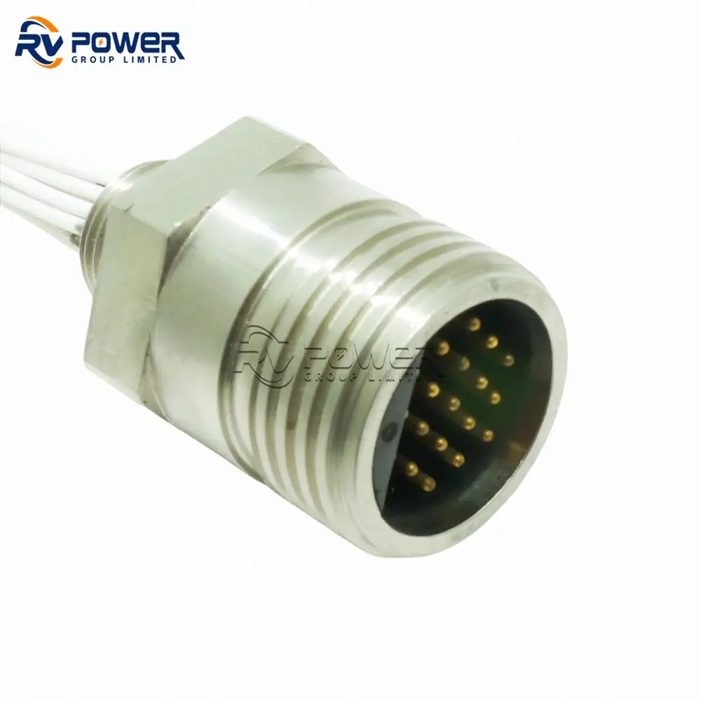 5507-1508 (BCR) Burton Compatible 55 Series BULKHEAD PIN INSERT .15 Shell, 8 Pin Underwater Electrical Connector