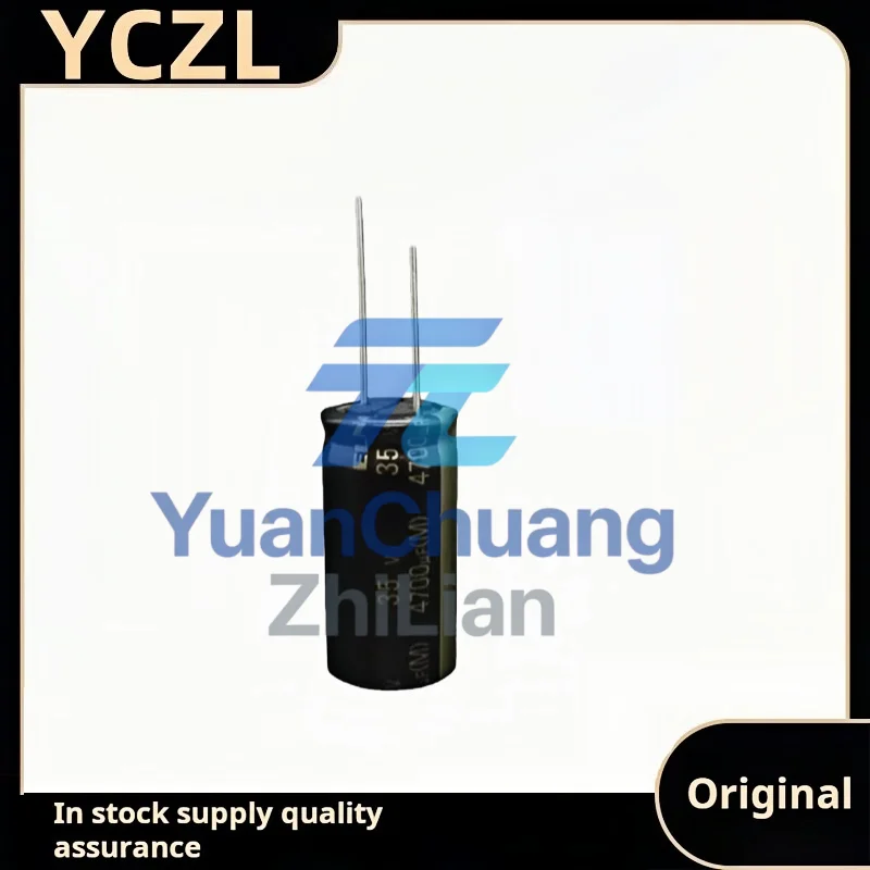 

5 шт. новые оригинальные импортные аудиоконденсаторы RA3 35v4700uF, электролитические, размер 18*35.5 мм