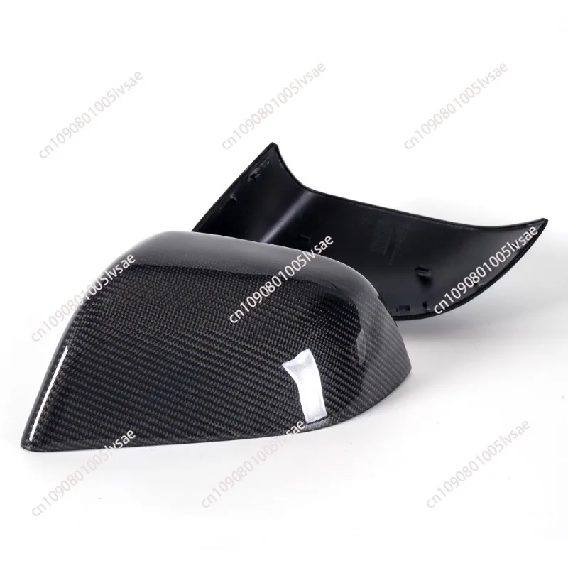 2 sets, carbon fiber rearview mirror protective case, suitable for Tesla mode 3/Y