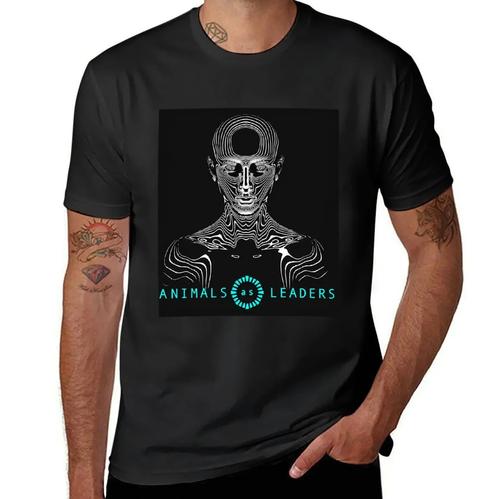 

animals as leaders best seller T-Shirt blue archive blacks mens t shirts