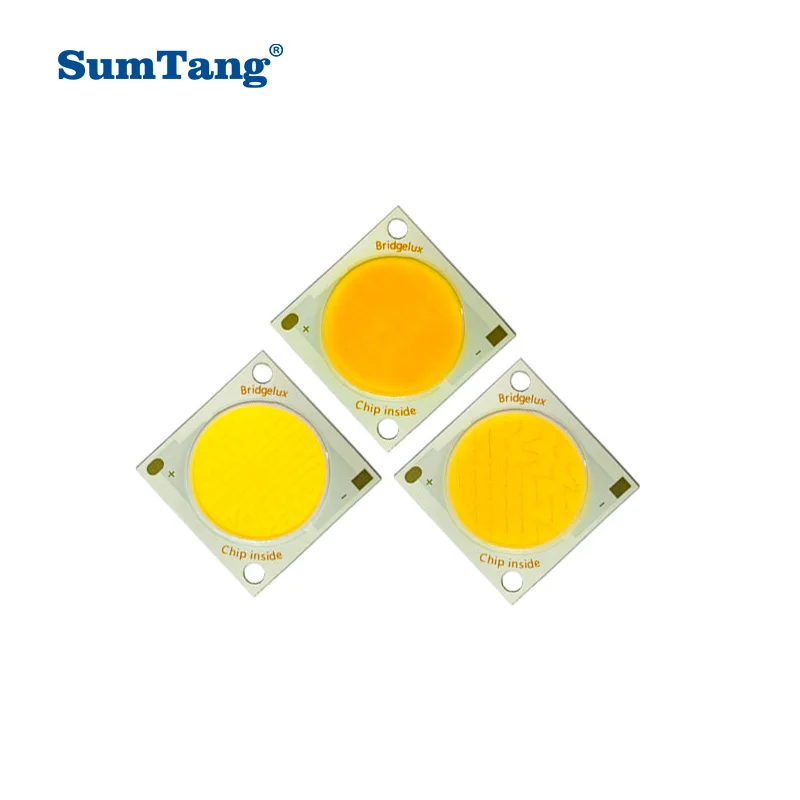 165lm/w 2828 50w led matrix high brightness powerful bridgelux cob led diode light chip beads on board for led lamps