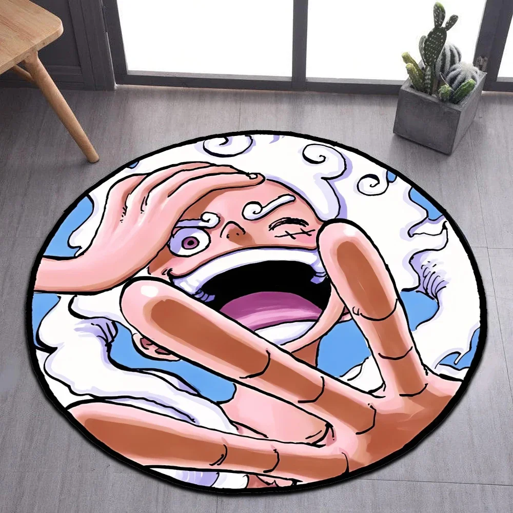 Anime Tapijt Populaire Stijl Luffy Gear 5 One Nika Vorm Stuk Ace Aanpassen Cartoon Tapijt Handgemaakte Tapijt Gebied Tapijt voor Home Decor