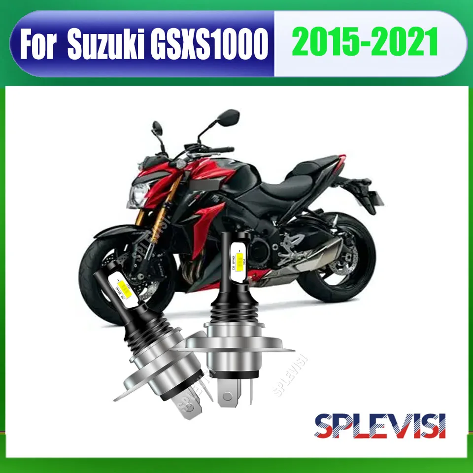 

H4 HB2 LED Whtie Headlight -Durable, Extended Lifespan Of 50,000 Hours Fits For Suzuki GSXS1000 2015 2016 2017 2018 2019-2021