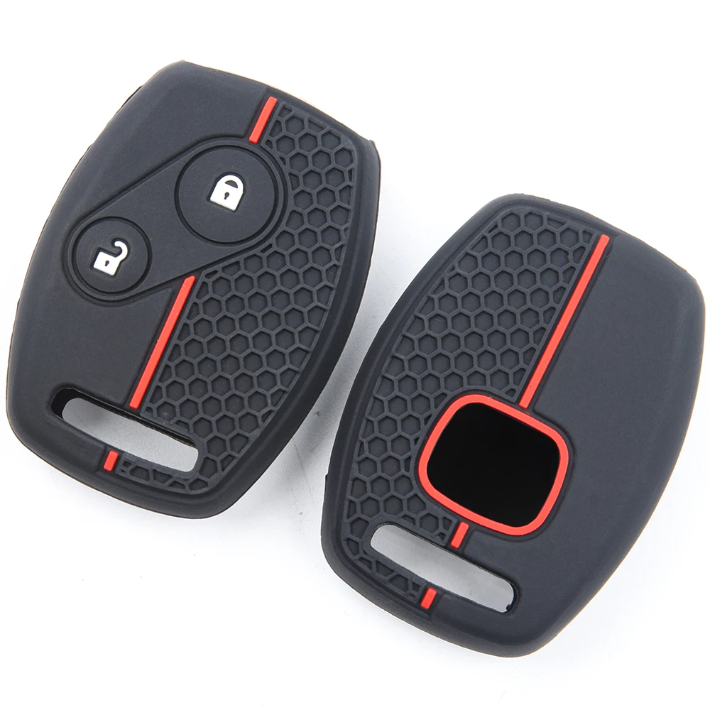 For Honda Jazz FRV Accord Civic CR V 2008 Crz Insight Fit SRV Chord 7 Gr8 150 R Full Coverage Silicone Key Shell Button Access