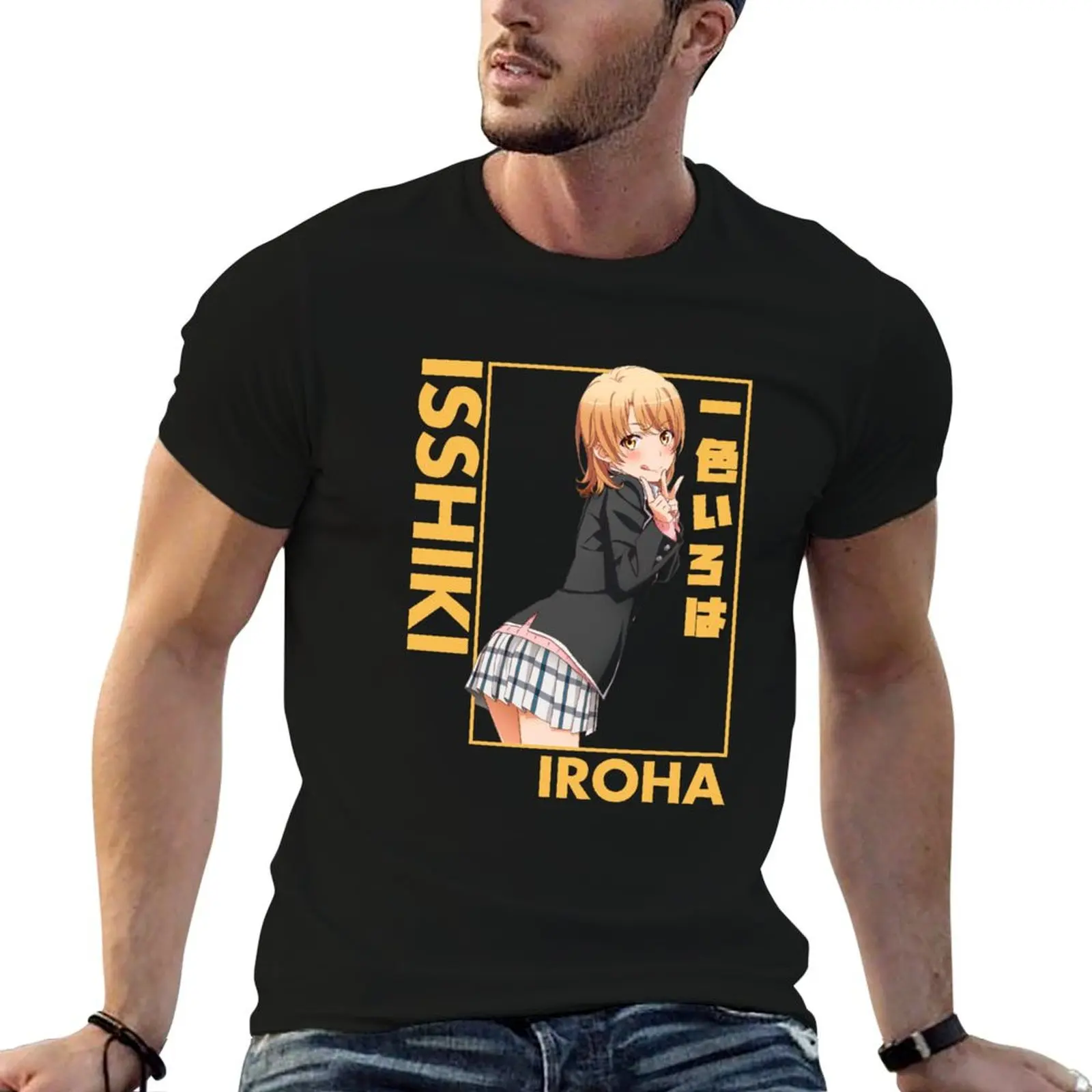 

Iroha Isshiki - Oregairu - Portrait T-Shirt t shirts for man slim fit mens graphic t shirts t shirt man designer T-shirt