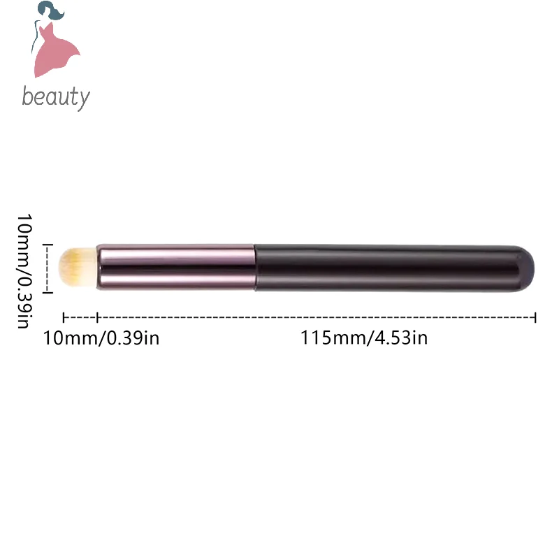 Professional Lip Makeup Brush Round Head Multifunctional Smudging Lipstick Concealer Eyeshadow Highlighter Liptints Cosmetics