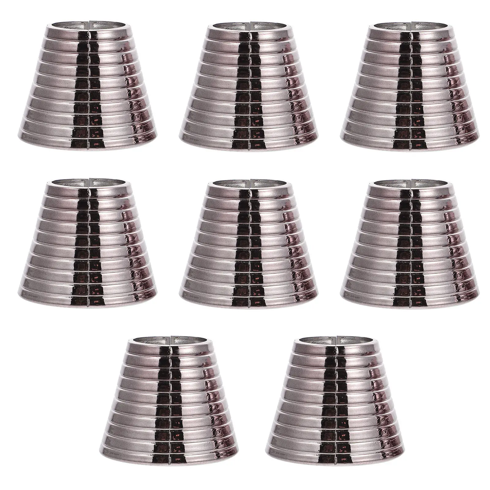 

8Pcs Hair Cuffs Ponytail Rings Easy to Use Ergonomic Design for Daily Wear Party Outing Wedding Prom Hair Decoration Accessories