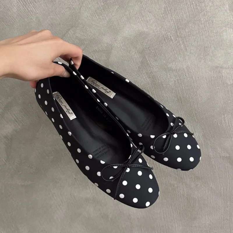 

2026 Brand Women Silver Flats Fashion Square Toe Shallow Ladies Slip On Ballet Shoes Soft Casual Flat Mary Jane Shoes Mujer