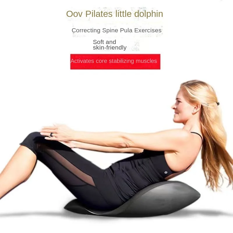 Selfree Pilates Dolphin OOV Pilates Spinal Traction Correction Fitness Back Beauty Yoga Balance Training Attached Video Usage