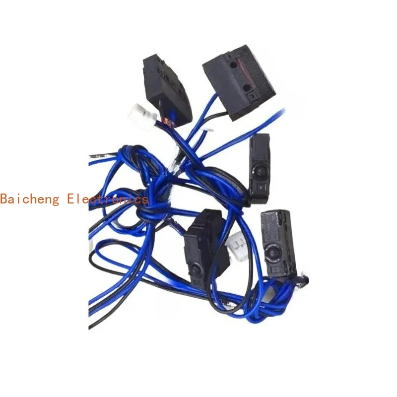 10PCS Waterproof and dustproof micro limit travel switch with a touch sensitive 2-pin normally open wire