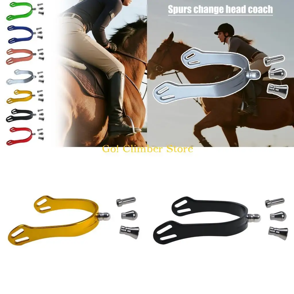 q84c-western-cowboy-spur-with-replaceable-head-aluminum-alloy-horse-boot-spur-decoration-for-professional-training-equestrian