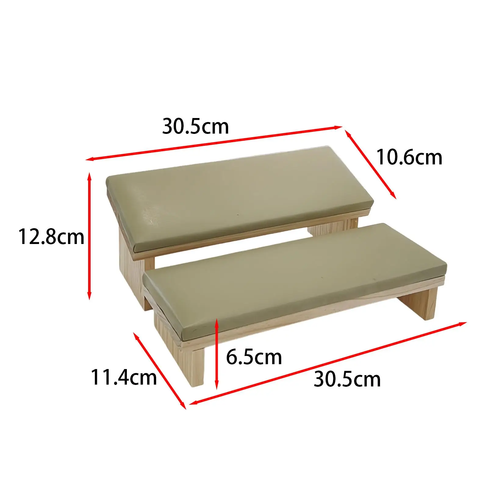 مجموعة وسادة مسند ذراع أظافر ، مسند قدم لصالون السبا ، 2 *