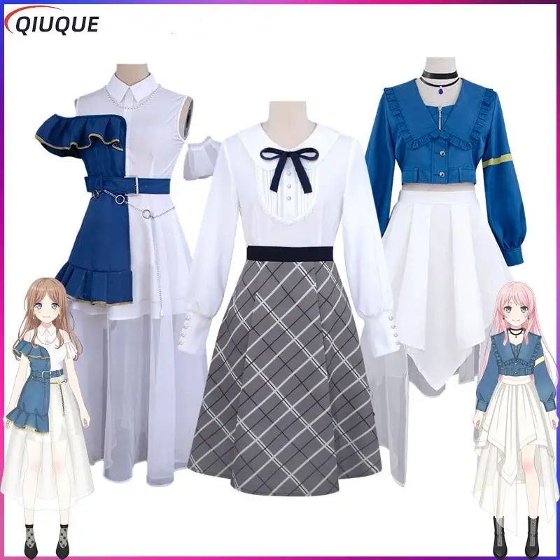 

Anime BanG Dream It's MyGO Cosplay Anon Chihaya Soyo Nagasaki Togawa Sakiko Cosplay Costume Uniform Dress Halloween Suit Outfits