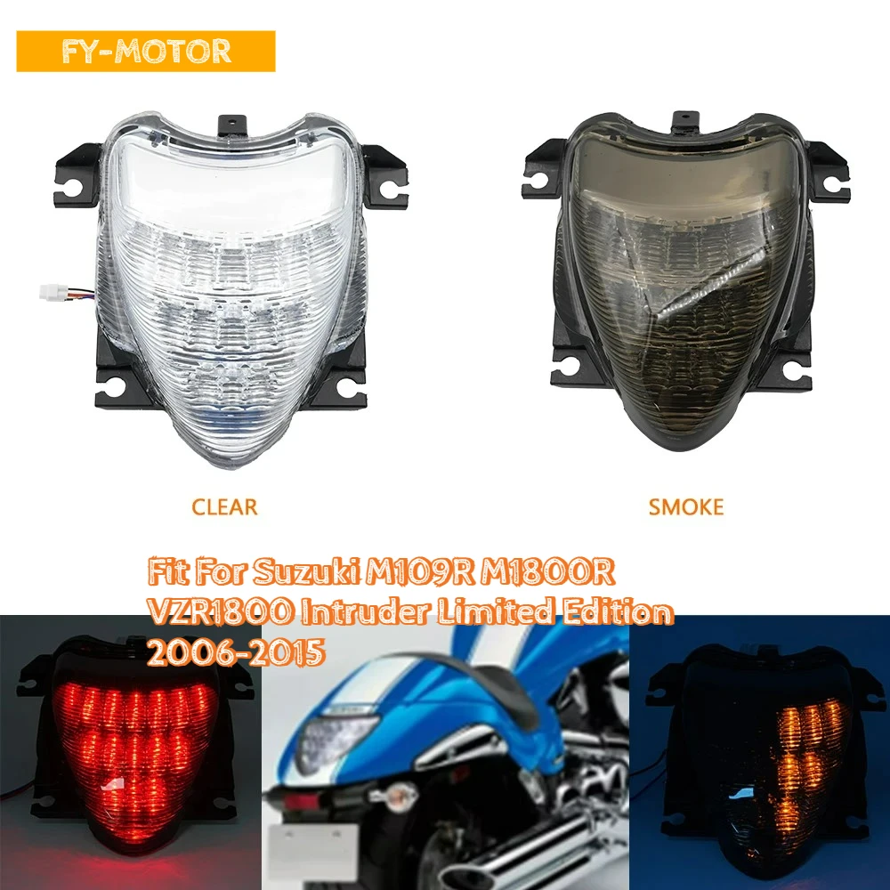 Fit For Suzuki M109R M1800R VZR1800 Intruder Limited Edition 2006-2015 Motorcycle Rear Tail Brake Light
