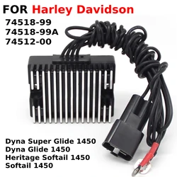 Motorcycle Voltage Regulator Rectifier For Harley Davidson Dyna Super Glide Heritage Softail 1450 74518-99 74518-99A 74512-00