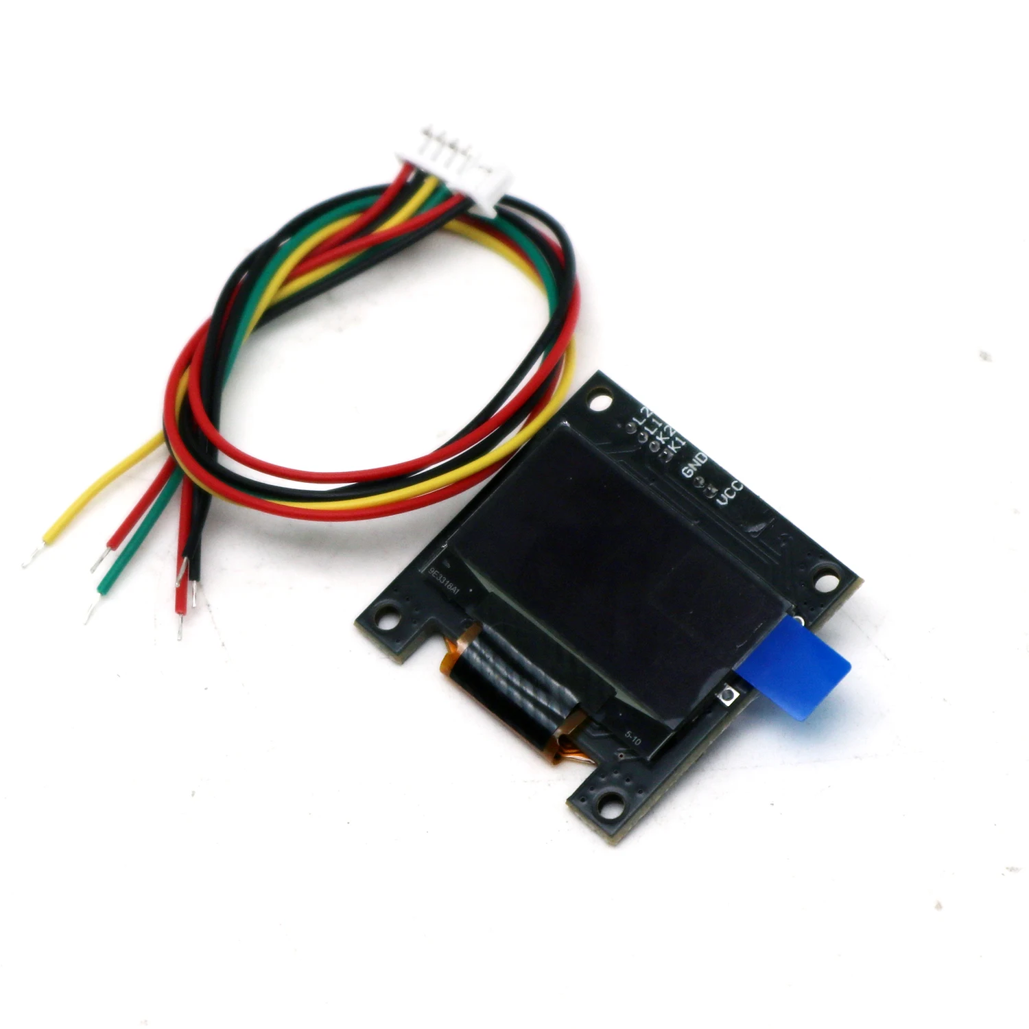 0.96 "OLED analizator widoku widma muzycznego dźwięk radia nastrojowe światło wzmacniacz mocy wskaźnik poziomu rytm miernik VU — zdjęcie 4