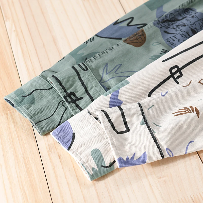 

New Stylish 100% Cotton Long Sleeved Thickened Quality Casual Shirt Men Brand Trend Comfortable Top Clothes Chemise Homme