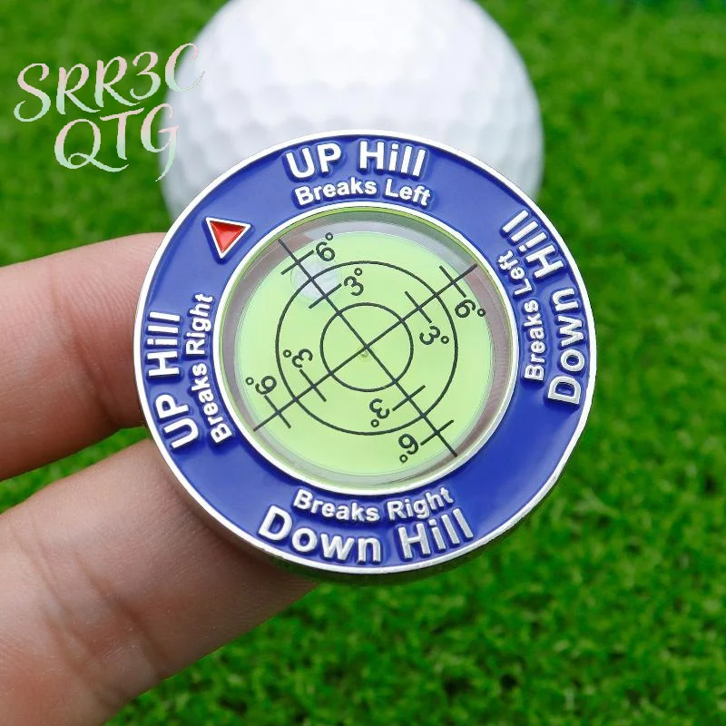Hot Golf Green Reader Ball Marker Level Slope Putting Alignment Aid Compact Portable Training Tool For Golf Course Practice Game