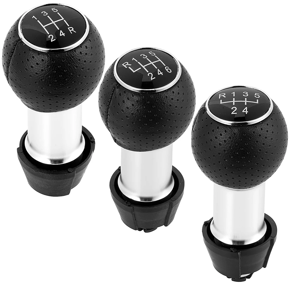 Car Gear Shift Knob Manual Shift Knobs Automobile Gear Shifter Head Gear Stick Shifting Knobs Compatible For A3 S3 2001-2003