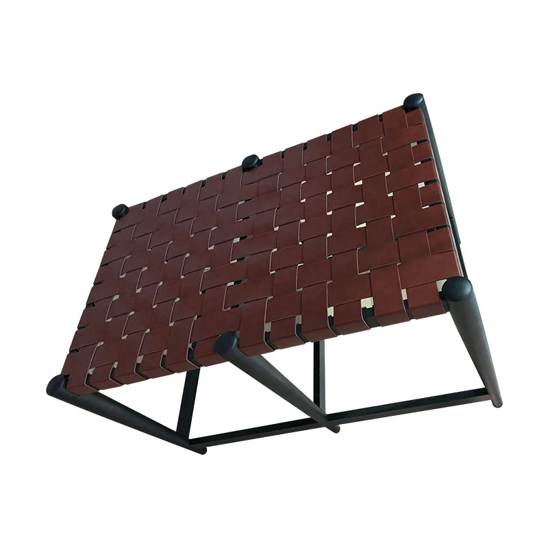 Modern minimalist stainless steel shoe-changing bench sofa bench is suitable for bathrooms, gyms, and living rooms