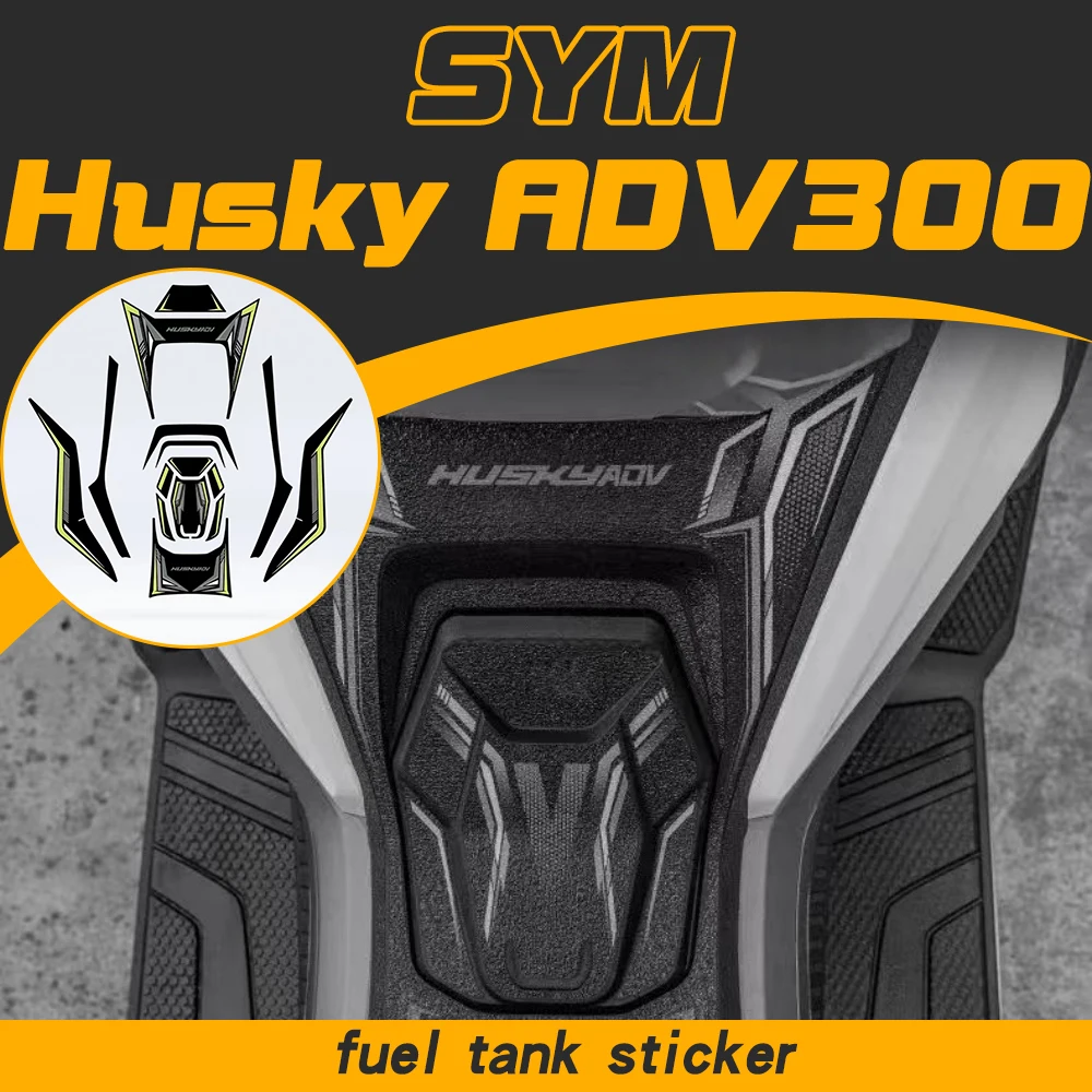 

Подходит для модифицированных наклеек на топливный бак SYM Husky ADV300 и ADX 300, защитных пленок, противоизносных и противоскользящих наклеек.