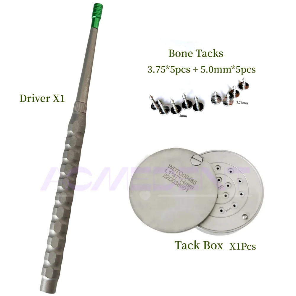 Dental Implant Bone Tack Pins Membrane Fixation Applicator GBR Dispenser Tack Pins Holder Tacks