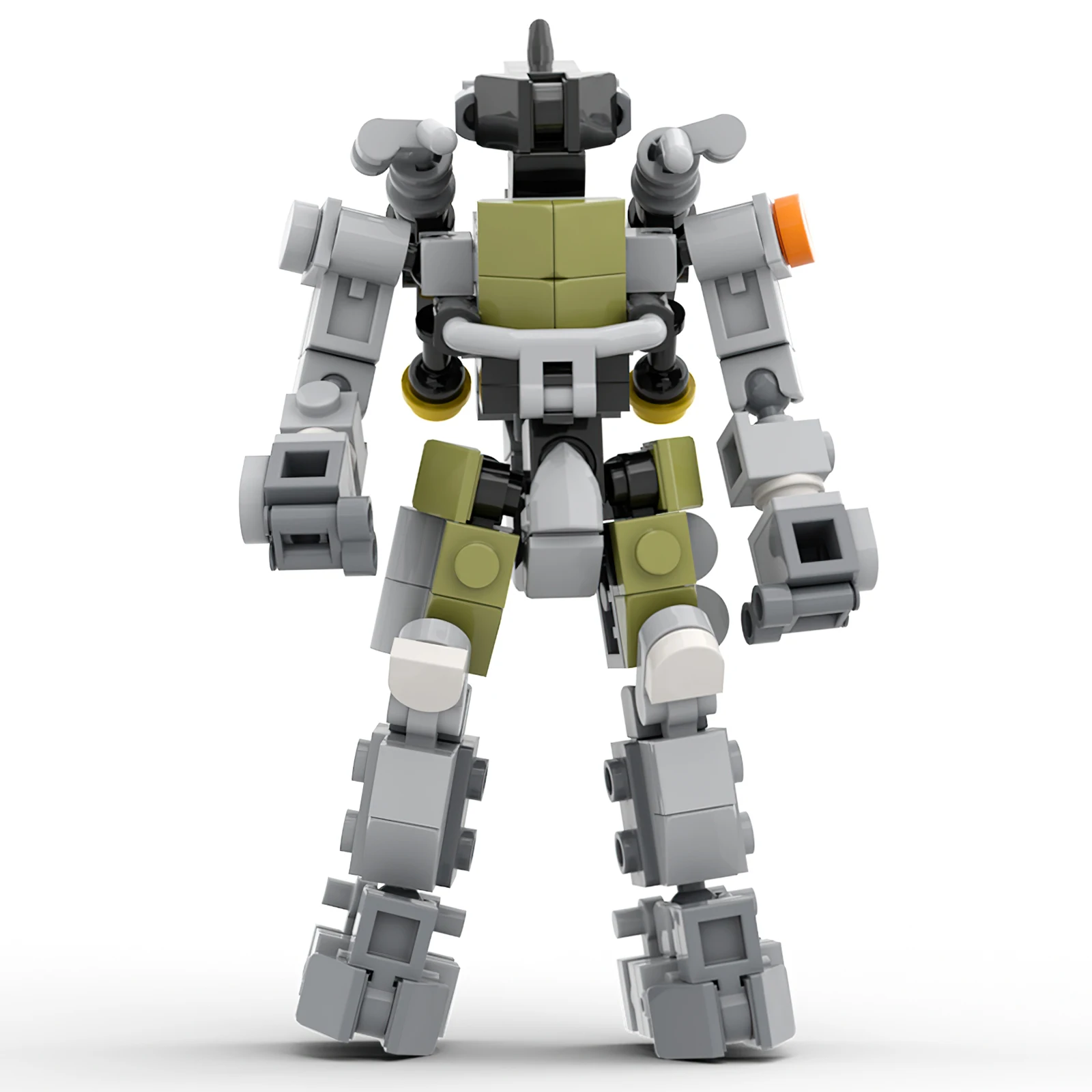 Juego de bloques de construcción de Robot espacial MOC, juego de mecánico de Titan Wars, traje de respuesta rápida, modelo de bloques de construcción, juguete para Kits, regalos