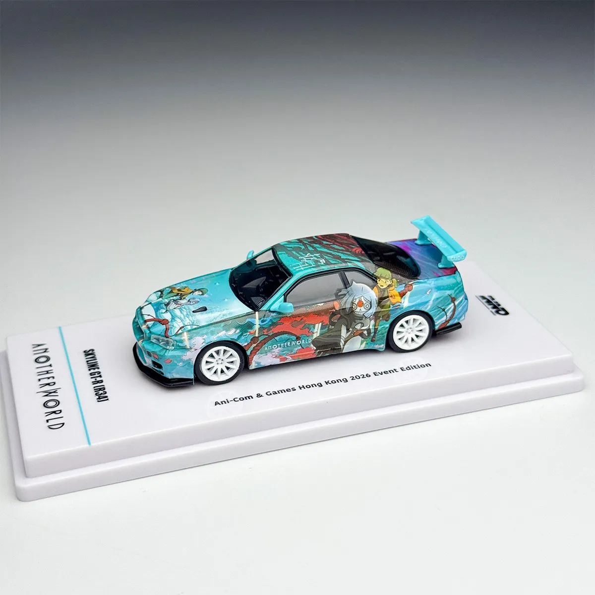 INNO Diecast 1/64 Scale Nissan GTR R35 Sports Car Model Alloy Nissan GTR R35 Racing Vehicles Model Collectible Ornaments