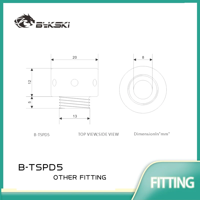 

Буферные фитинги потока Bykski B-TSPD5, делитель потока, устройство устранения пузырей, встроенный спойлер в резервуаре/танке водяного охлаждения