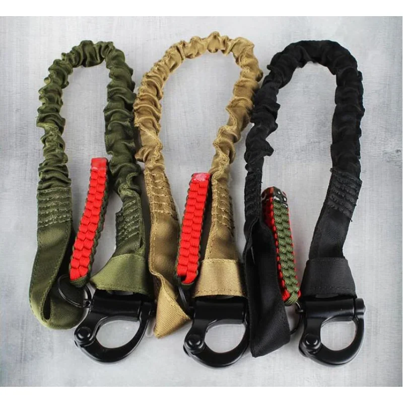 Quick Release Safety Lanyard Retractable Retention Lanyards Fall Arrest Safety Harness Hunting Rope Accessories Survival Gear