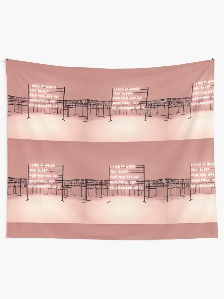 THE 1975 - I like it when you sleep for you are so beautiful yet so unaware of it. Tapestry Wall Deco Room Decorator Tapestry