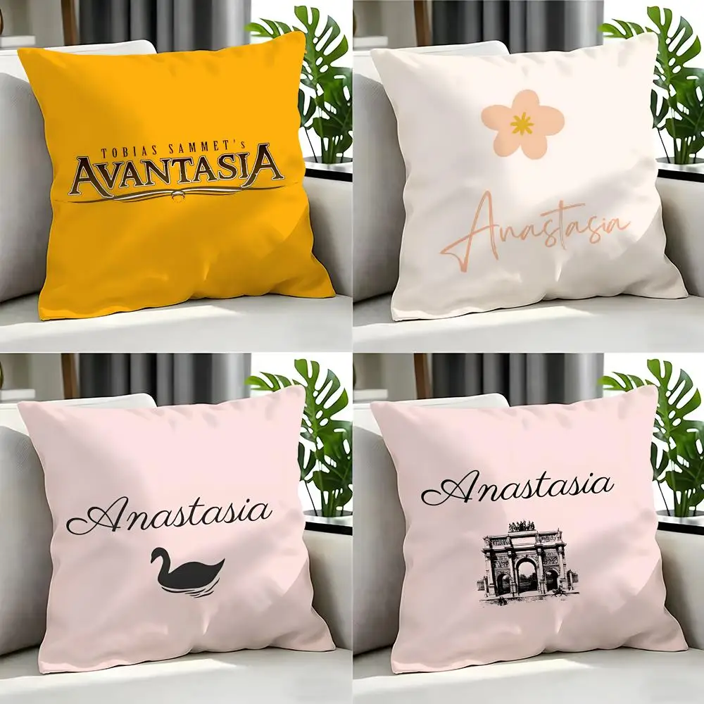 metal Avantasia Cushion Cover Cushion Cover Set 4Pcs 50x50 45x45 40x40 Pillowcase Decorative Sofa Home Decor