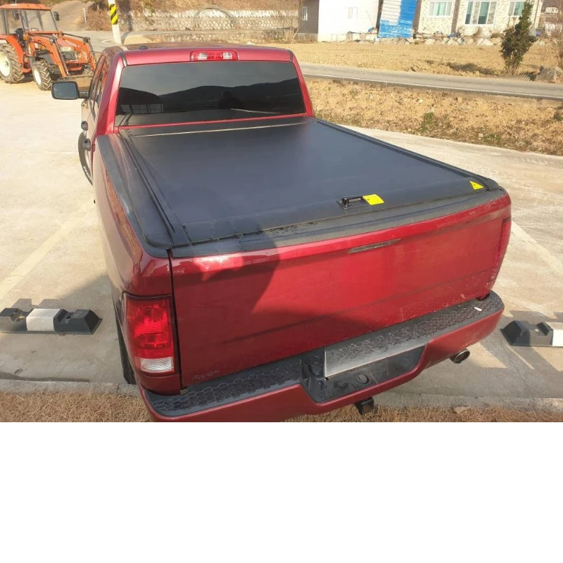 Auto Parts Aluminum Alloy Waterproof Roller Lid Hard Tonneau Cover For Pickup Truck Bed