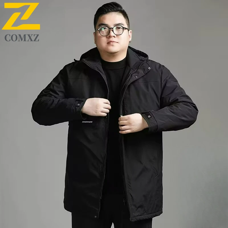 

Mens Winter Cotton Jacket American Casual Style Thickened Outerwear Daily Outdoor Lightweight Sports Warm Coat For Urban Wear