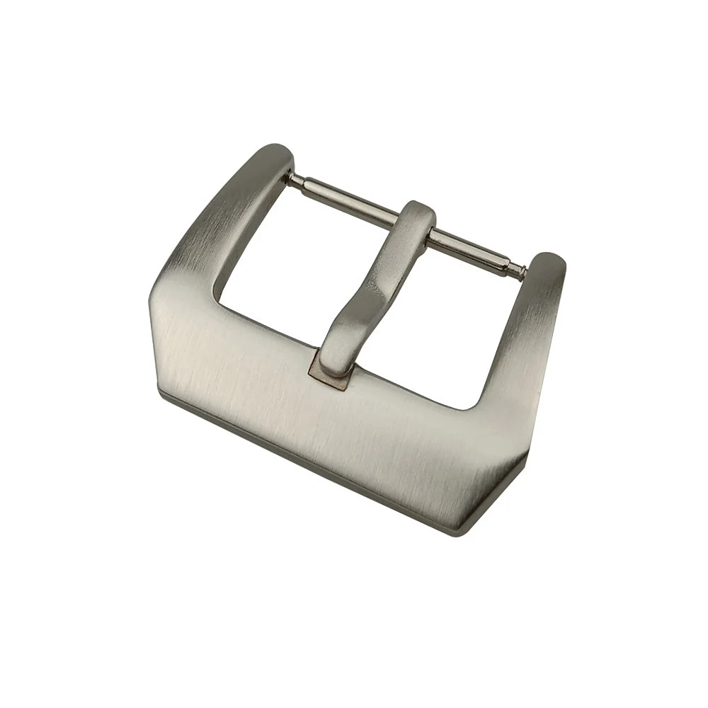 Stainless Steel Watch Buckle 16mm 18mm 20mm 22mm 24mm Men Women Watch Band Universal Polished Brushed Metal Watch Clasp