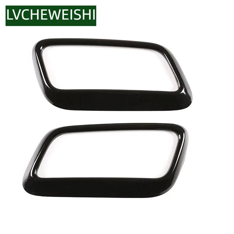 

For Land Rover Range Rover Sport (New Energy P400) 18-21 stainless steel black exhaust pipe cover muffler pipe cover auto parts