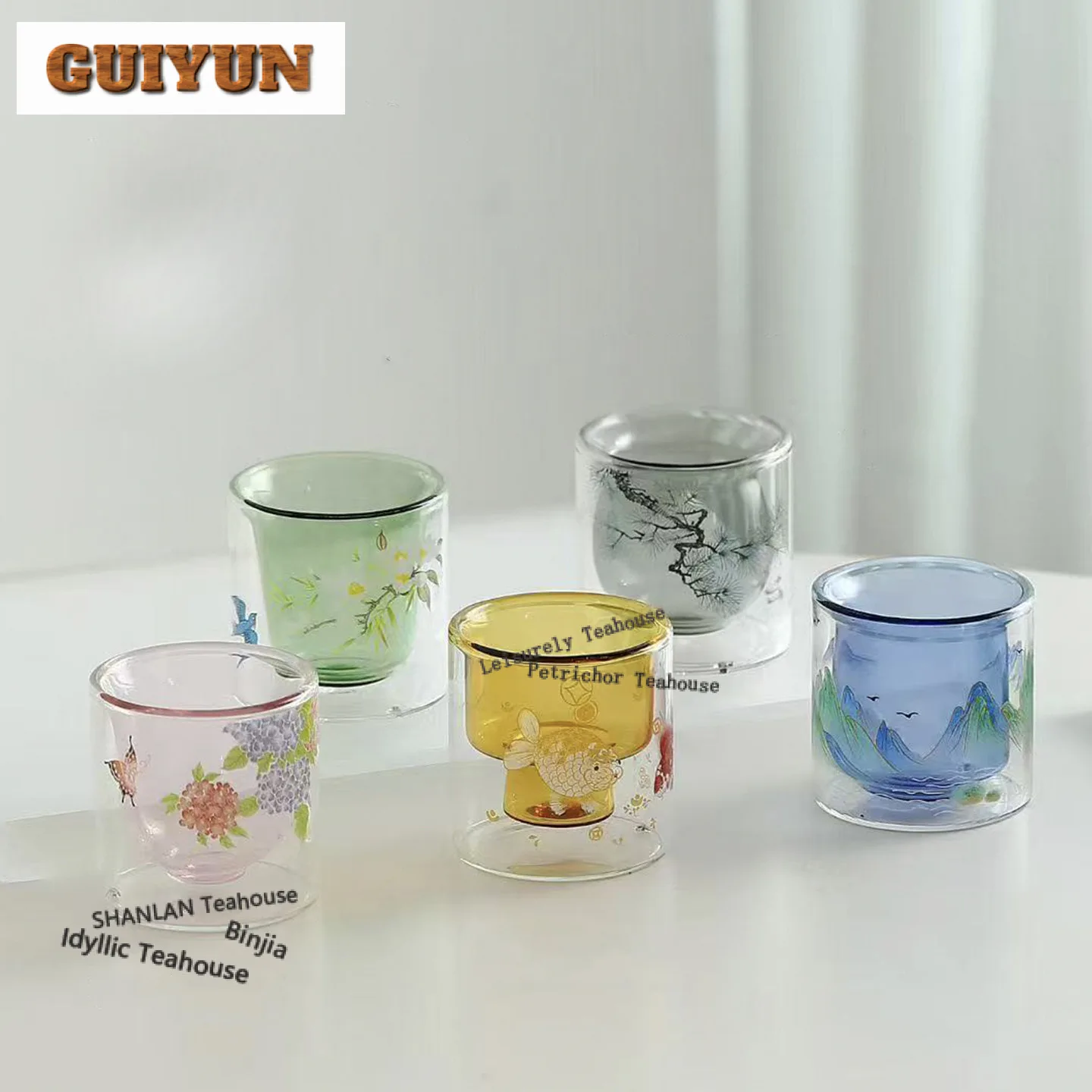 

Креативная стеклянная двухслойная термоизолированная чайная чашка, чайная чаша в стиле дзен, пара чая, чайная чашка для дегустации чая, чашка для медитации, чашки Jianzhan Master, чайная посуда