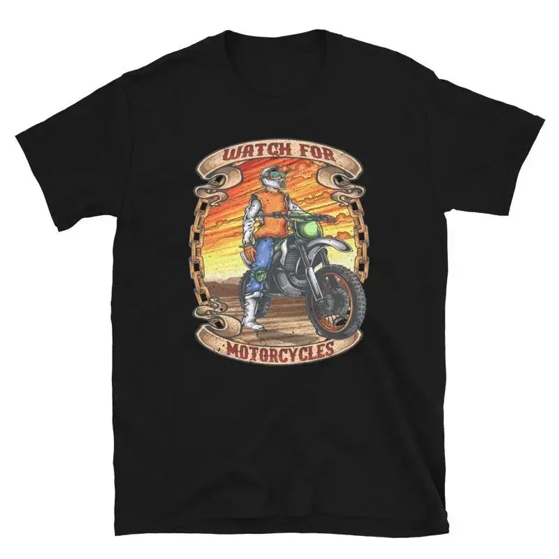 Chopper Cruiser Motorbike Watch For Motorcycles Dirtbike Biker T-Shirt