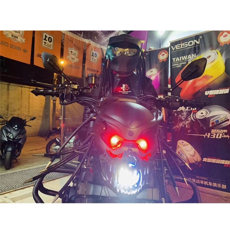 Tańszy ABS pełna twarz Predator kask motocyklowy SOMAN SM958 Capacete Street Flip Up Casco czaszka Capacete De Motociclet