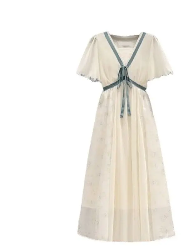 

Large Size Women's Summer Dr Faionable Cover up Sli Ethnic Chinese Sle Top for Ladies Spring Season Wear