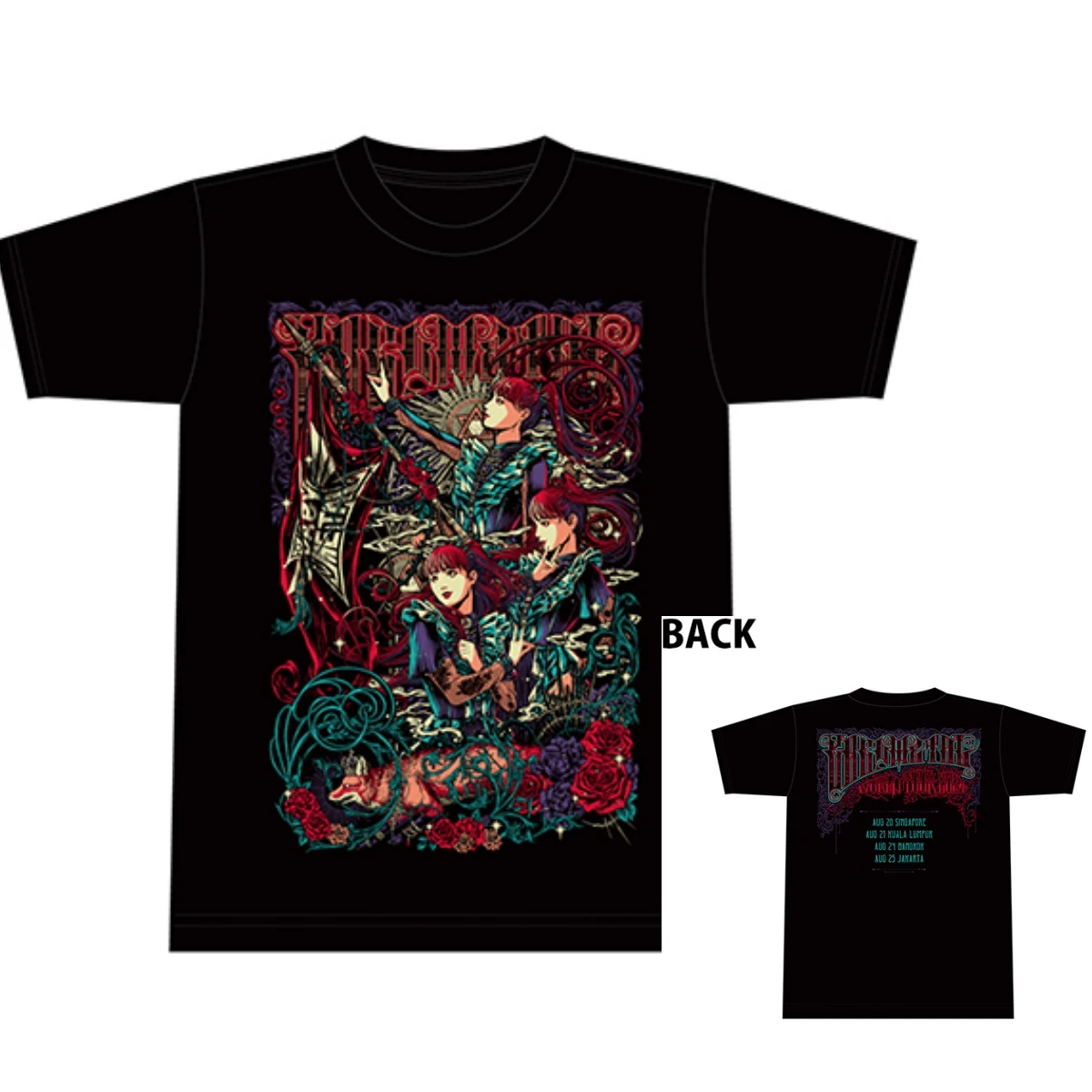 Slaughter To Prevail BABYMETAL Band T-Shirt Baumwolle Grafik-T-Shirt Herren Damen Sommer Streetwear – Detail 4