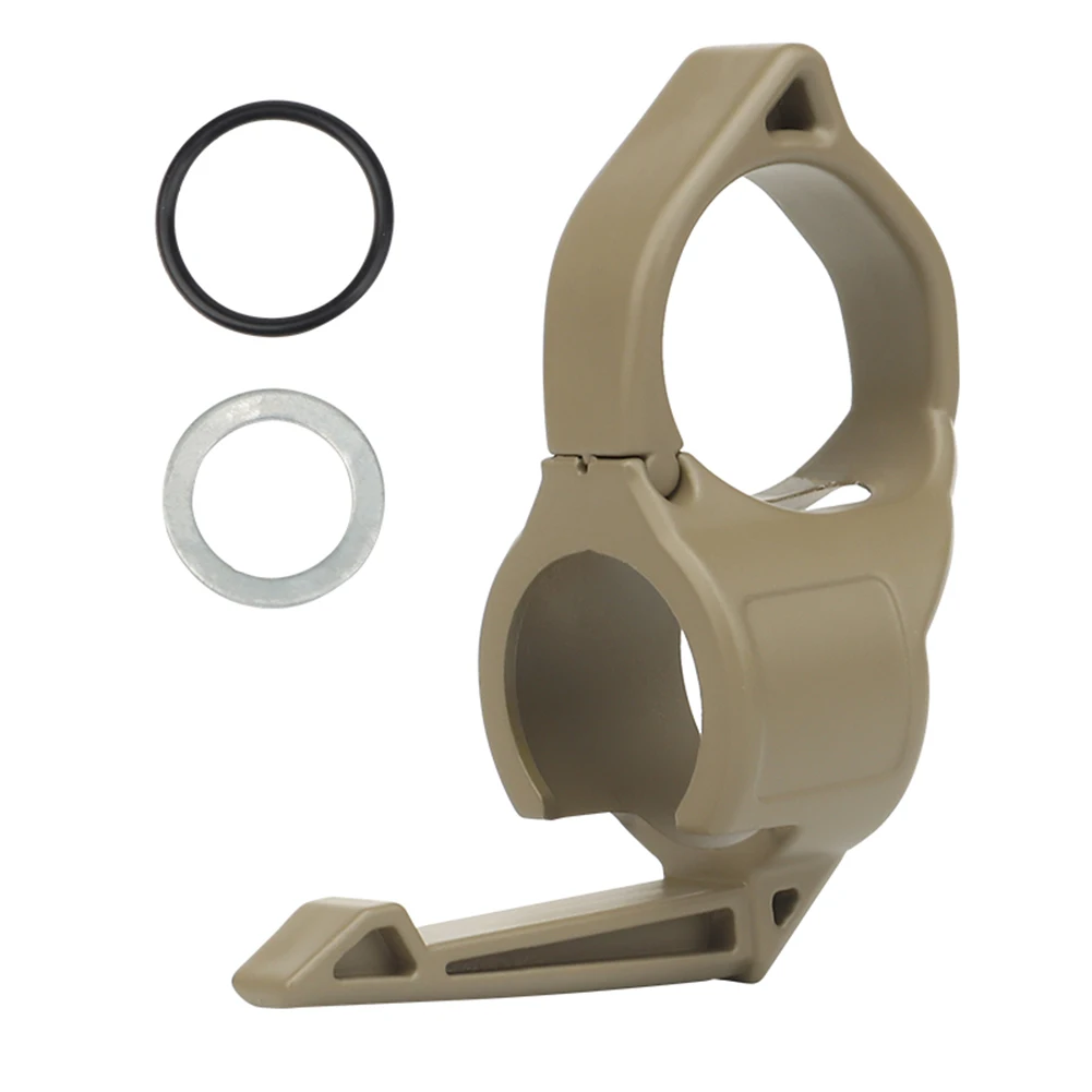 Multifunction Finger Ring Nylon Finger Ring Flashlight Adapter Anti-slip Compatible Pocket Clip Outdoor Portable Equipment