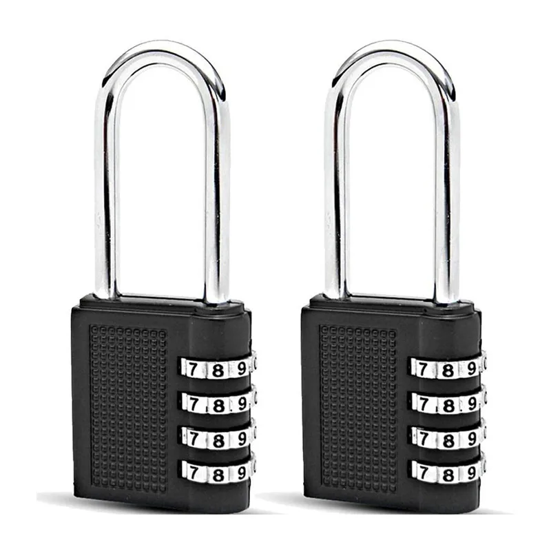 Hot-Selling Password Padlock, Long Hook Cabinet Password Lock, Suitable for Gym, Tool Box, Luggage, Fence Door Lock image 5