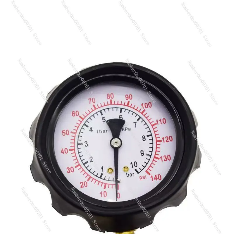 Fuel Pressure Gauge TU-114 - Electric Injection & Oil Pressure Tester for Automotive Repair