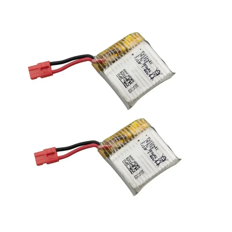 2PCS/Lot 3.7V 380mAh Battery for SYMA X21 X21W X26 X26A  RC Drone Spare Parts Accessories