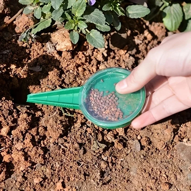 1pcs Plant Seed Sower Plant Seeder Garden Multifunction Seeding Dispenser Tools Adapting to Various Sizes of Seeds