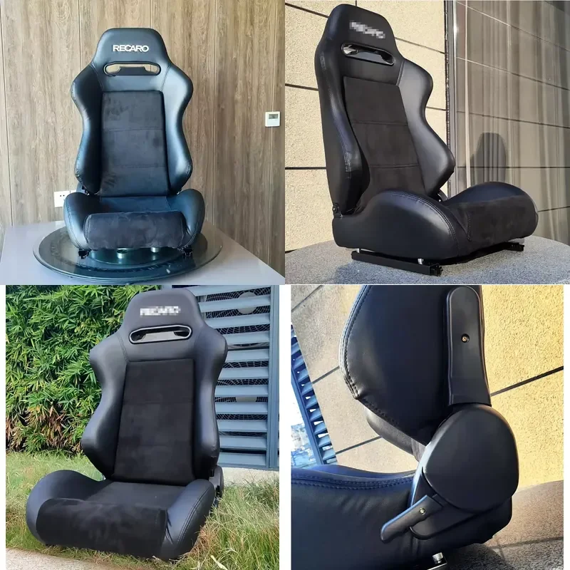 【2026】 MICO RE03 High Quality Best Price Luxury Reclinable Back Rest Red Black Velvet Racing Bucket Seats