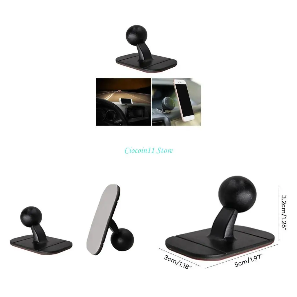 Y1UB Painel carro carro para montagem do celular montagem 17 mm Cabeça bola bola universal suporte suporte