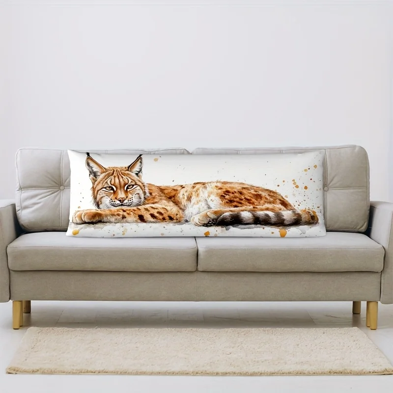 Dreamy Soft Long Pillowcase, Premium Microfiber Fabric, Hidden Zipper for Smooth Use, Suitable for Sofa and Bedroom, Long-Lastin